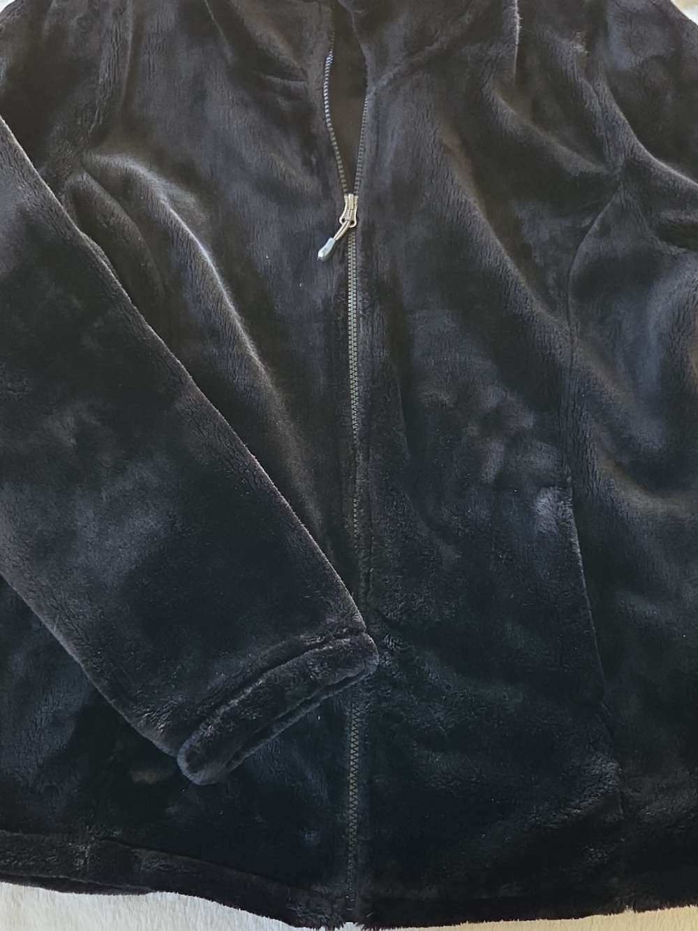 32 Degrees Heat Women's Black Pullover Fleece Jacket Size XL